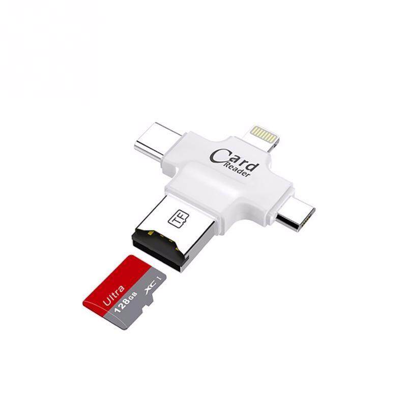 4in1 IOS Micro USB Type C OTG Micro SD TF Card Reader For Android IPhone 7 6S SE August 2018 - 5 4in1 iOS Micro USB Type C OTG Micro SD TF Card Reader for Android iPhone 7 6S SE - 5