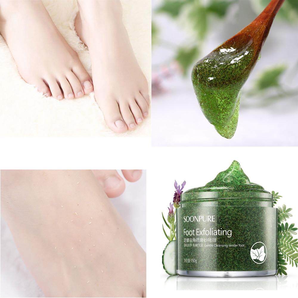 SOON PURE Exfoliating Feet Scrub Skin Peeling Calluses Beauty Foot Care CreamFinleyshop - intl