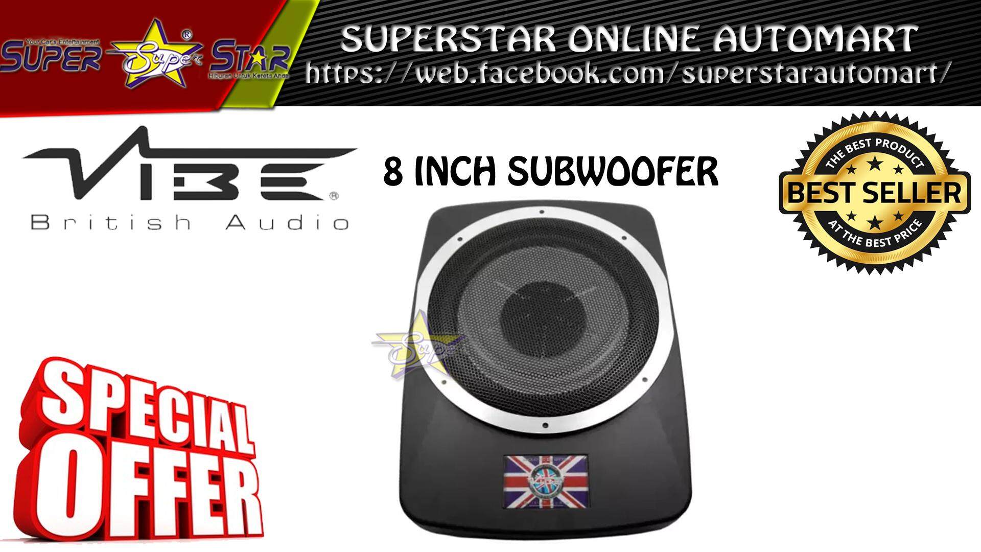 vibe 8 inch subwoofer