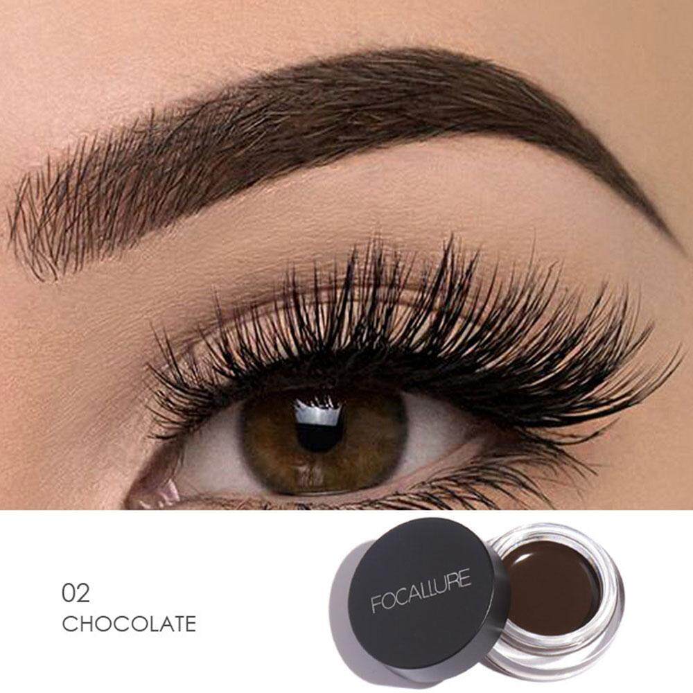 Oanda Brow Pomade, Alis Gel Krim, Air dan Tahan Noda Krim Pewarna Mata, panjang Abadi Mata Brow Pomade Riasan Alis Mata (Cokelat)-Internasional