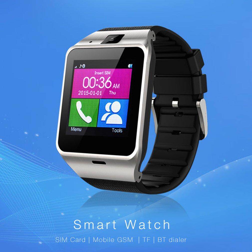 LEMFO GV18 Tahan Air 1.5 Inch Bluetooth Smart Watch Mendukung KARTU SIM G-senor Malaysia Hitam-Intl
