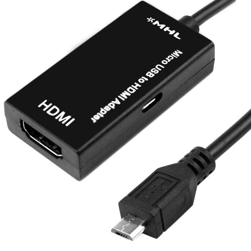 MHL Micro USB Male To HDMI Female Adapter Cable For Samsung Sony OPPO Vivo (Black) - Intl August 2018 - 2 MHL Micro USB Male to HDMI Female Adapter Cable for Samsung Sony OPPO Vivo (Black) - intl - 2