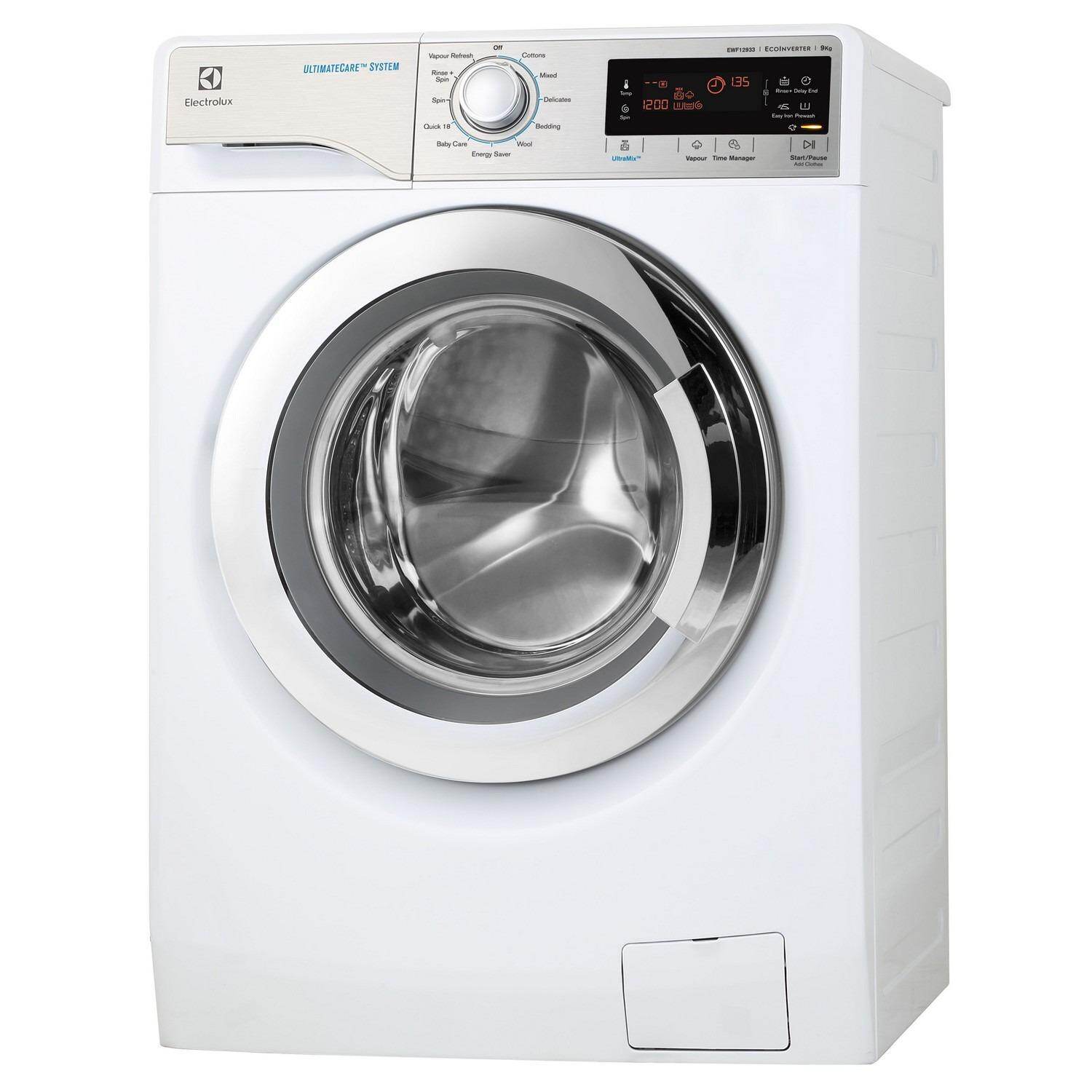 Electrolux Inverter Front Load Washing Machine EWF12933 9KG 1200RPM