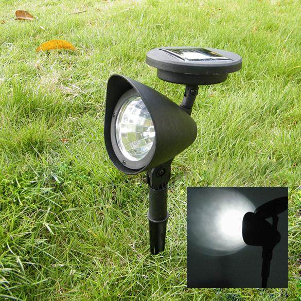 Outdoor Garden 3 LED Solar Powered Spot Landscape Light LED Spotlight