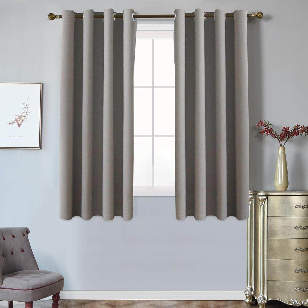 1 PCS 100X130 NAPEARL fashion solid color short curtain
