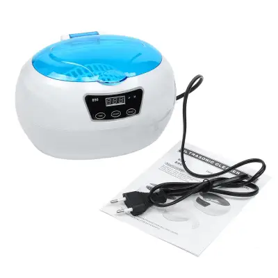 SKYMEN Digital Cleaner JP-890 Wash Bath Tank Baskets 0.6L 35W 42kHz Mini Portable Ultrasound Cleaning Machine