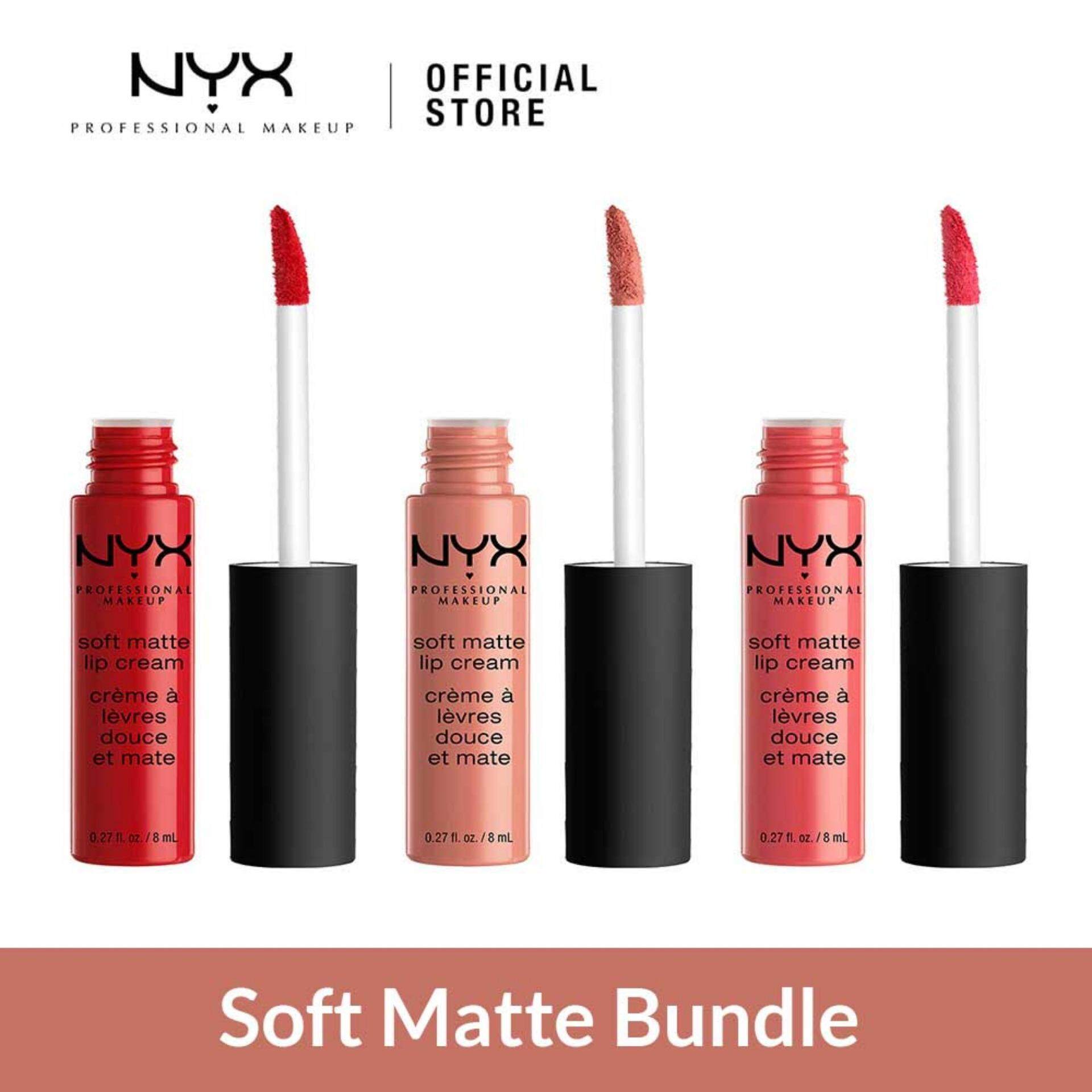 NYX PROFESSIONAL MAKEUP Soft Matte Lip Cream - Set 1