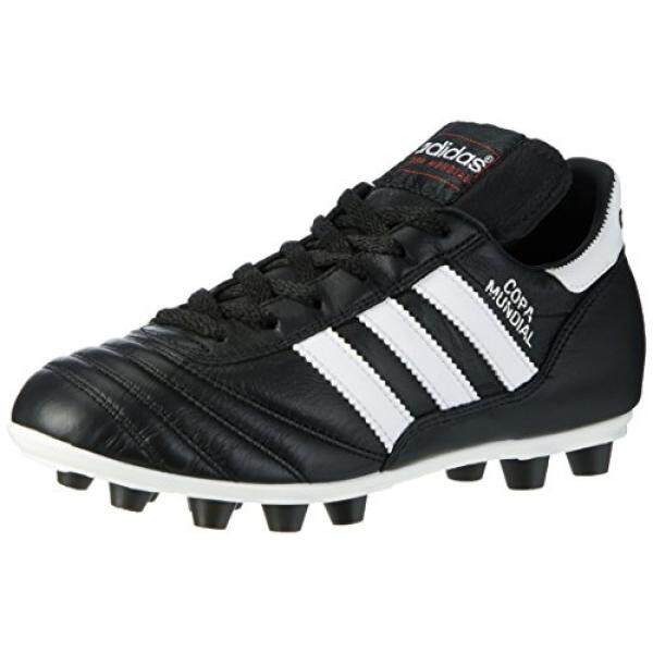 Adidas Performa Pria COPA Mundial Sepatu Sepak Bola, Hitam/Putih/Hitam, Kami-Internasional