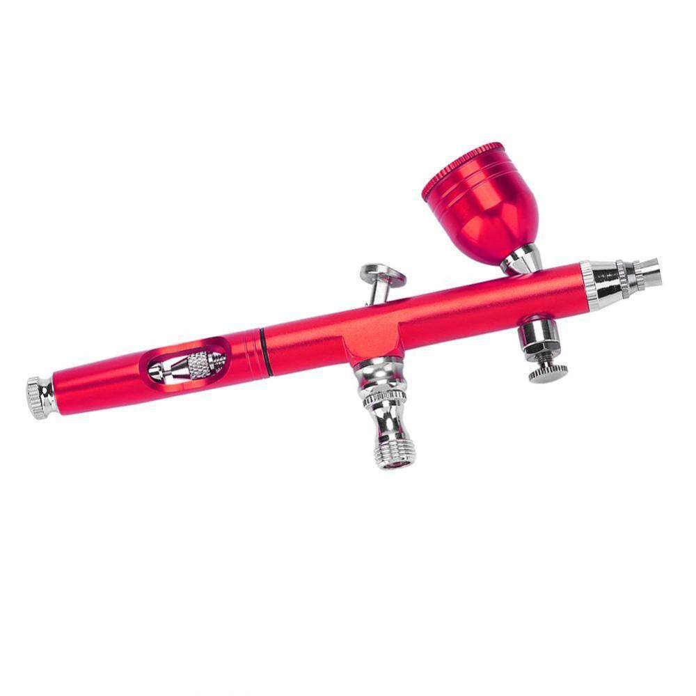 Red 0.2mm Gravity Feed Airbrush Spray Art Tattoo Paint Nail Cake Decoration Tools - Intl September 2018 - 4 Red 0.2mm Gravity Feed Airbrush Spray Art Tattoo Paint Nail Cake Decoration Tools - intl - 4
