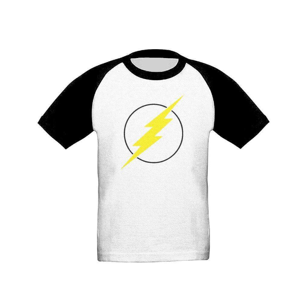 Anak-anak Balita Blitz Bolt Logo Raglan Bisbol Kemeja-Internasional