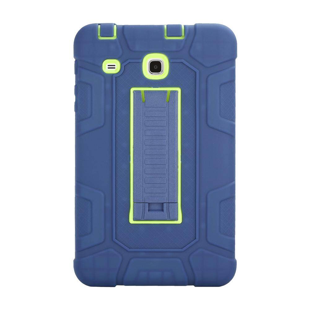 Daftar Harga Samsung Galaxy E8 Termurah Agustus 2019 3 Three Layer Kickstand Hybrid Rugged Heavy duty Shockproof Anti-Slip Case Full Body Protection Cover for Samsung Galaxy Tab E 8.0 (T377/T375) Blue+Yellow Green