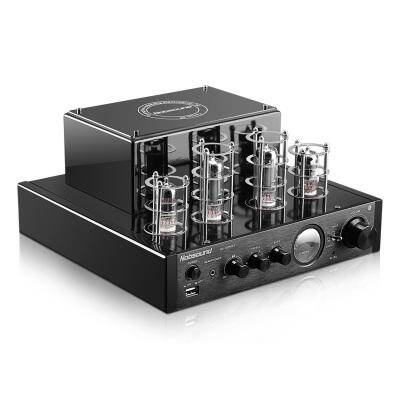 Nobsound MS-10DMKII MP3 HiFi 2.0 Home Audio Bluetooth Vacuum Tube Integrated Amplifier Input USB/AUX Power Amplifier 6P1*2+6N1*2 ราคา 8,984 บาท*ส่งฟรี