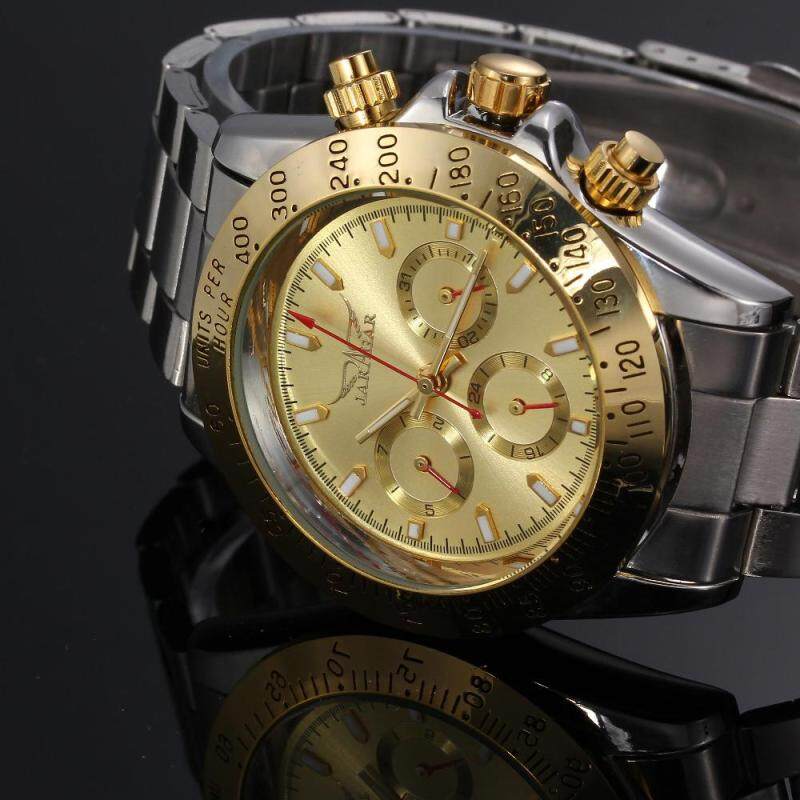 2016 New Jaragar Automatic Mens Watch Multifunction Mechanical designer watches top brand luxury hombre vintage gold watch Malaysia