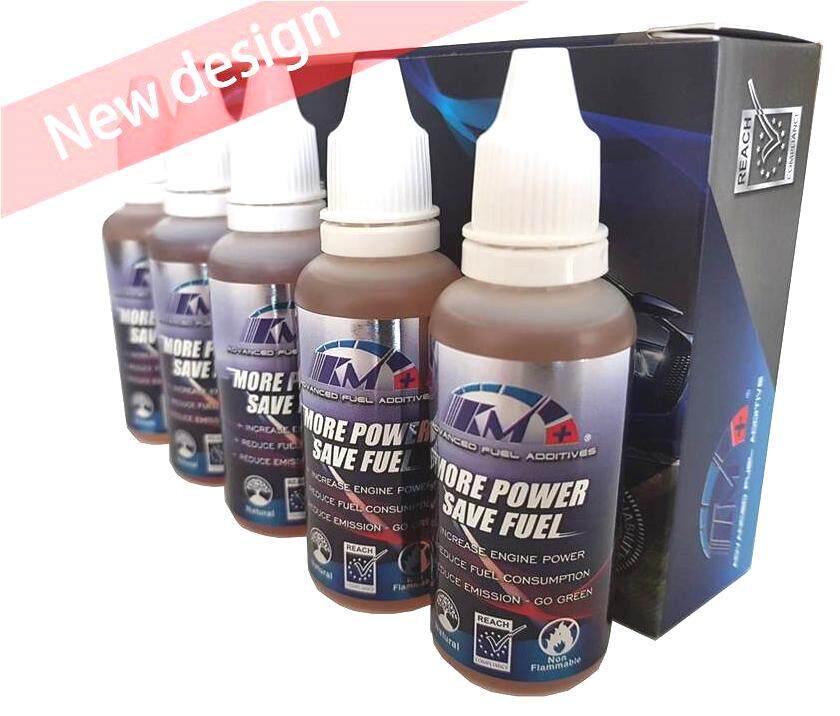 KM+ Advanced Fuel Additives (400 liters fuel treatment) For petrol and