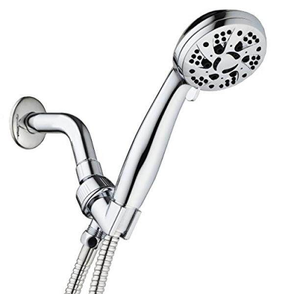 Tekanan Tinggi Aquadance 6-Pengaturan 3.5 Krom Wajah Handheld Pancuran dengan Selang untuk Terakhir Pancuran Experience! Secara Resmi Diuji untuk Memenuhi Standar Kualitas dan Kinerja Yang Ketat-Internasional