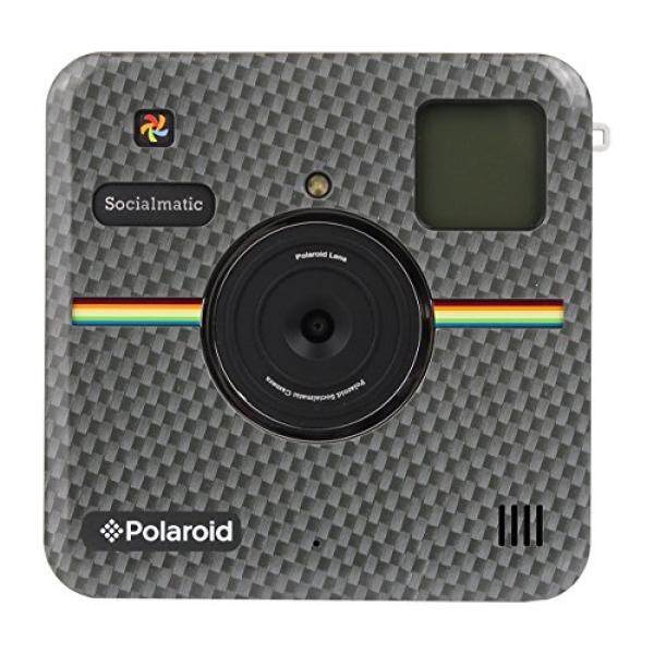Polaroid Kustom Depan Piring Depan untuk Polaroid Socialmatic-Berkilau Karbon Serat Melihat-Internasional