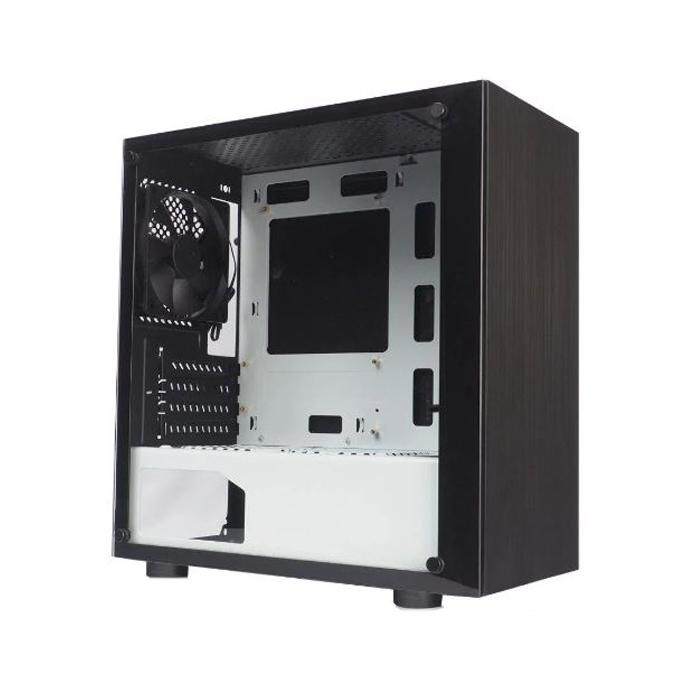 Tecware Nexus M mATX Case Tempered Glass - Black & White Malaysia