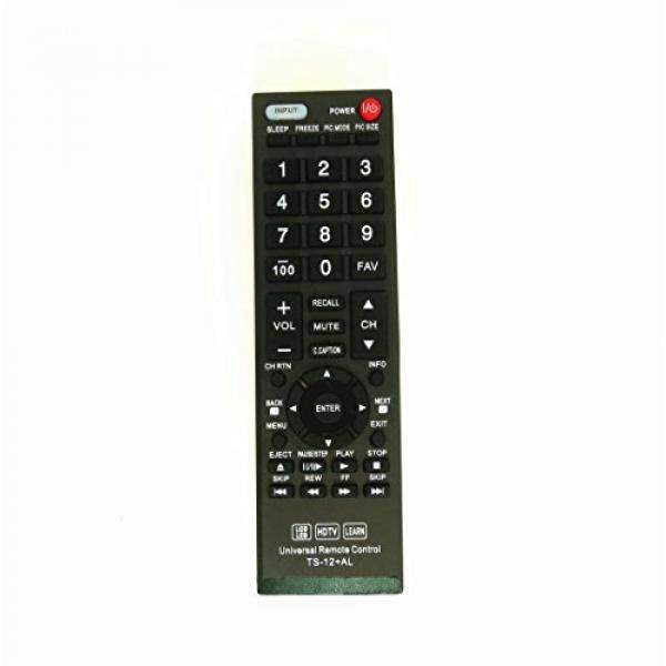 Gvirtue Universal Remote Control Compatible Replacement for Toshiba TV/ HDTV/ LCD/ LED, CT-90325 CT-90326 CT-90329 CT-8037 CT-90302 CT-90275 CT-90 CT-90366 - intl