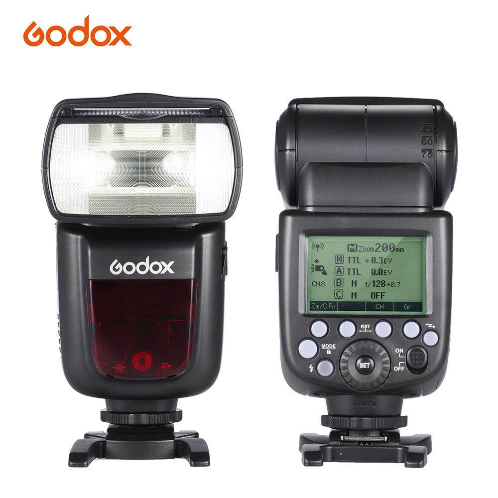 GODOX V860II-C E-TTL 1/8000 S HSS Master Slave GN60 Speedlite Flash Built-In 2.4G Nirkabel X Sistem 2000 MAh Isi Ulang untuk Canon 1DX/5D Mark III/5D Mark II/6D/7D/60D /50D/40D/30D/650D/600D-Intl