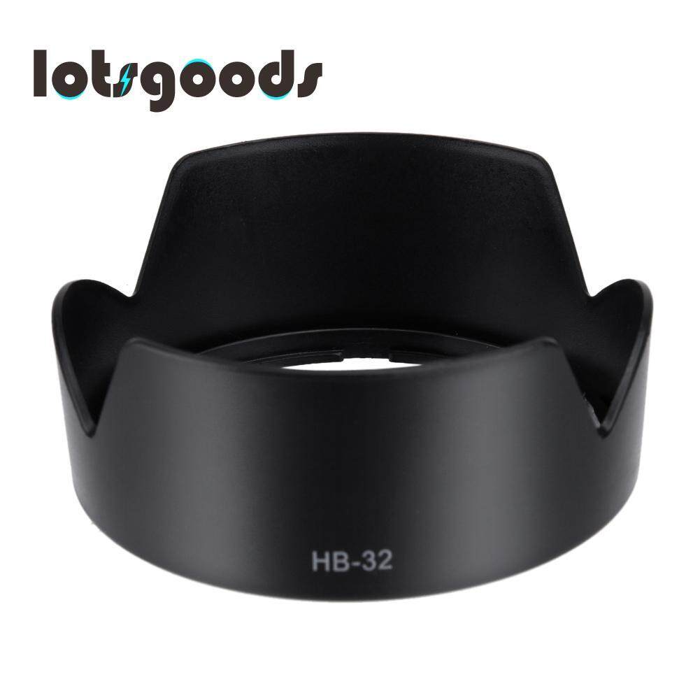 HB-32 Camera Lens Hood for AF-S DX18-70/105/135mm F3.5-F5.6G(Black)