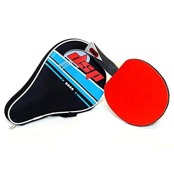 Almm DSP Ace 860 Tenis Meja Tenis Kompetisi ITTF Bersertifikat Ganda Power Raket Karet-IDeal Maju atau intermediate Pemain Pingpong Mencari Kecepatan, putaran dan Kontrol Termasuk Raket Tas-Internasional