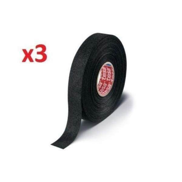 Tesa 51608, 25 M X 19 Mm Perekat Kabel Selotip Kain Asli Isoband 3 Pcs Pack