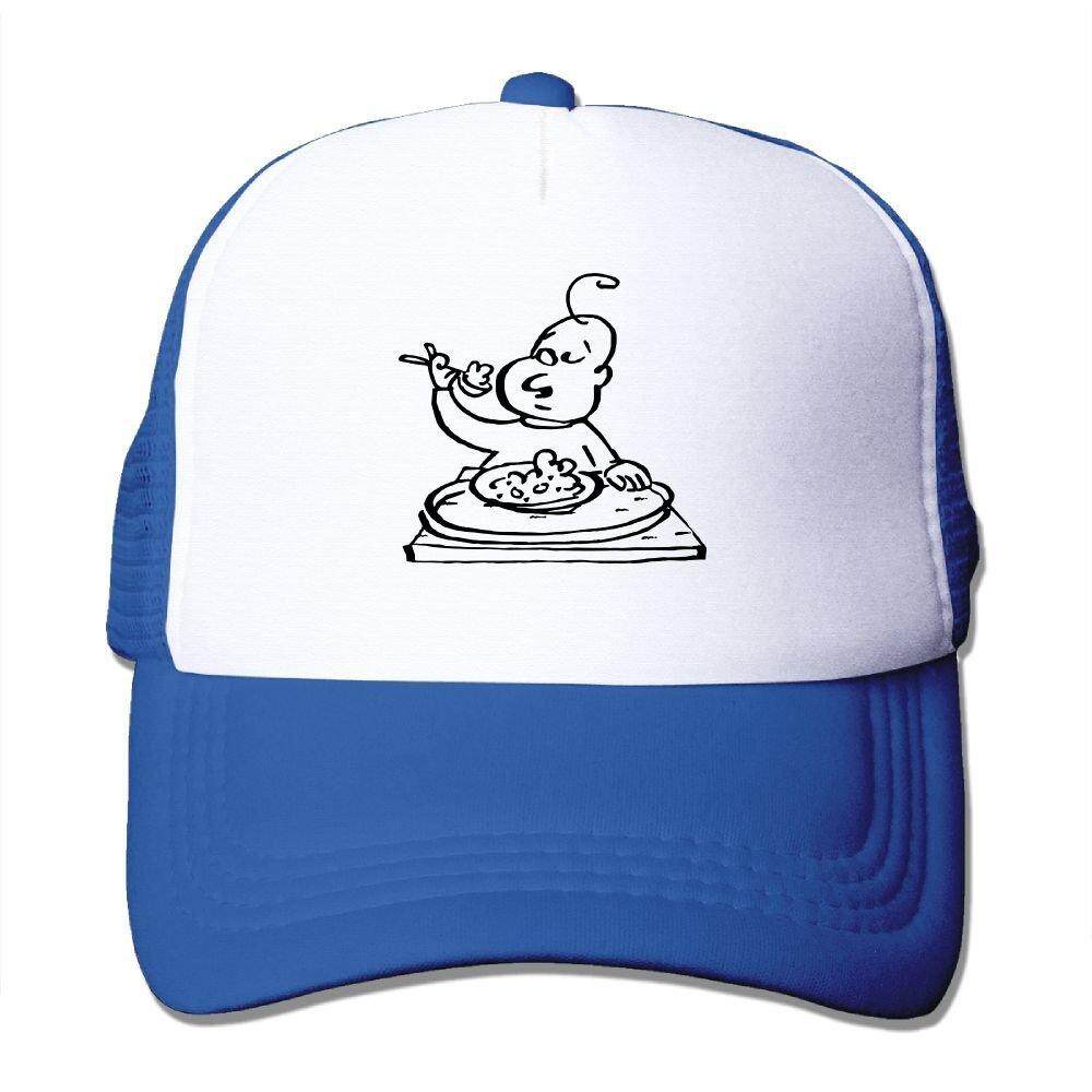 NONGFU Polite Baby Eating Very correctly At Table Big Foam Snapback Hats Mesh Back Adjustable Cap - intl