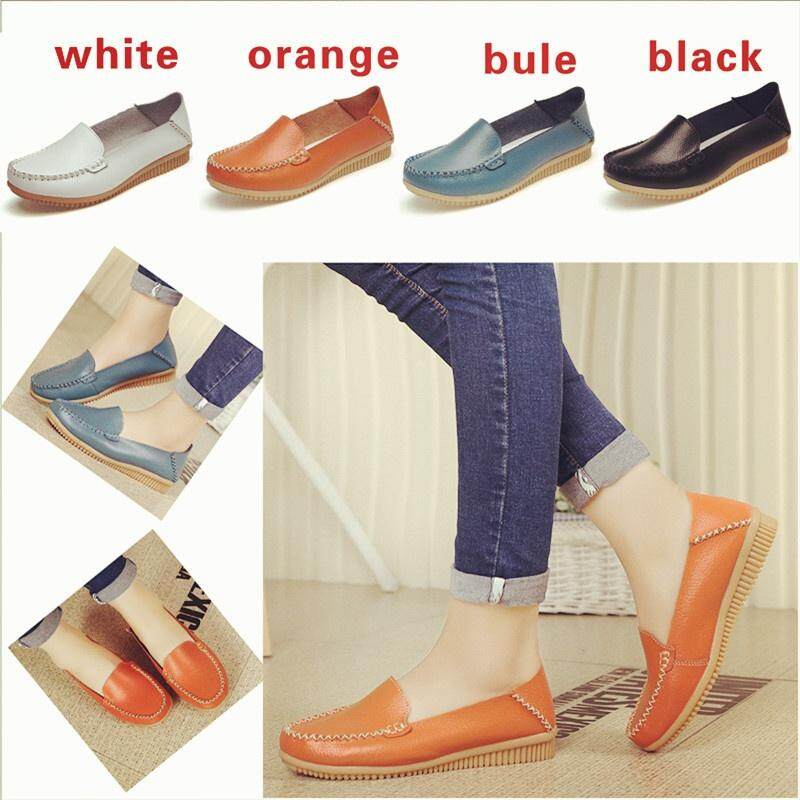 2016 Musim Gugur Baru Kacang Polong Sepatu Wanita Datar Sepatu With Sepatu Kasual untuk Wanita, China Hamil Anda Mendorong Sepatu Ibu sepatu-Internasional