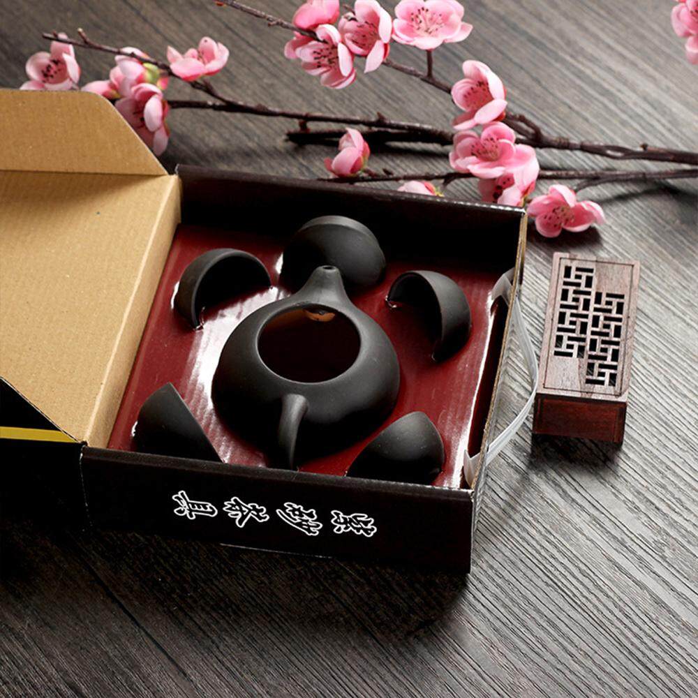 Zisha Tea Set Teapot Tea Cup Pot 4 Cup Set Kung Fu Teapot Gifts Jun 2018 - 4 Zisha Tea Set Teapot Tea Cup Pot 4 Cup Set Kung Fu Teapot Gifts - 4