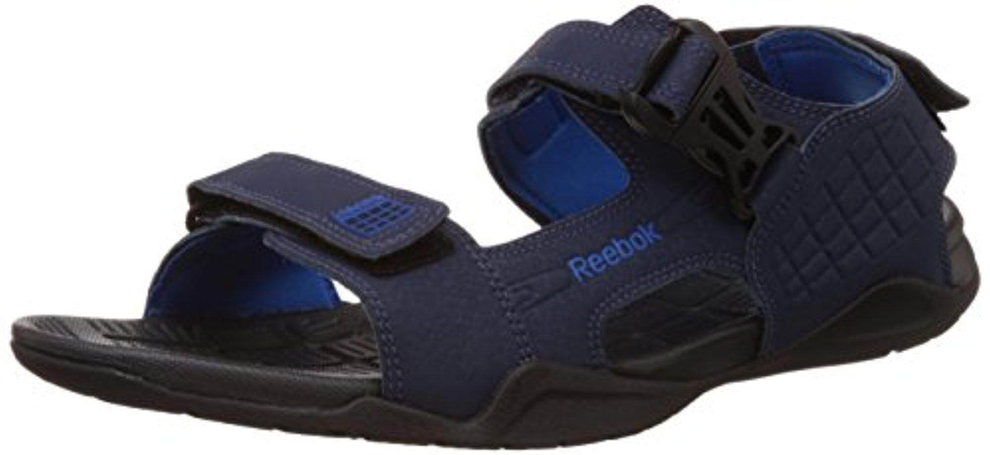 Reebok Men's Adventure Z Supreme Navy, Black and Blue Sandals and Floaters - 7 UK/India (40.5 EU) (8 US) - intl