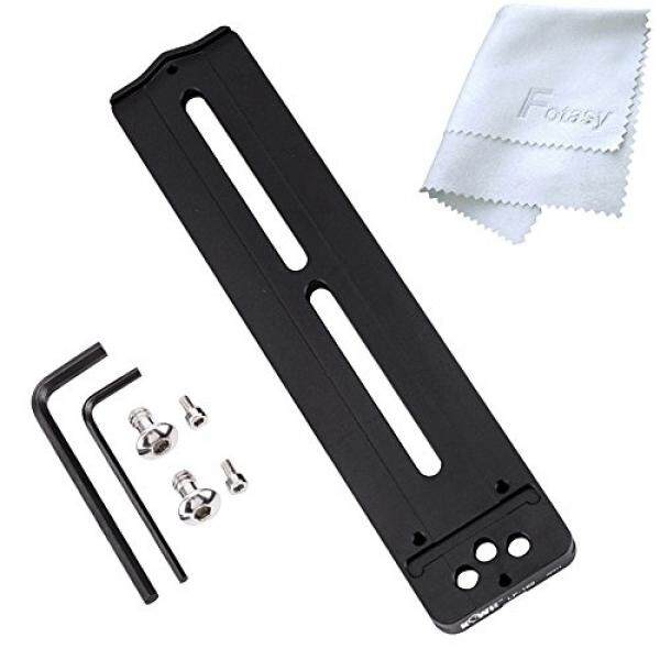 Fotasy LP-169 169mm Lens Plate Quick Release Arca Swiss Compat for Canon, Nikon, Olympus, Pentax, Sigma and Sony Tele Lenses - intl