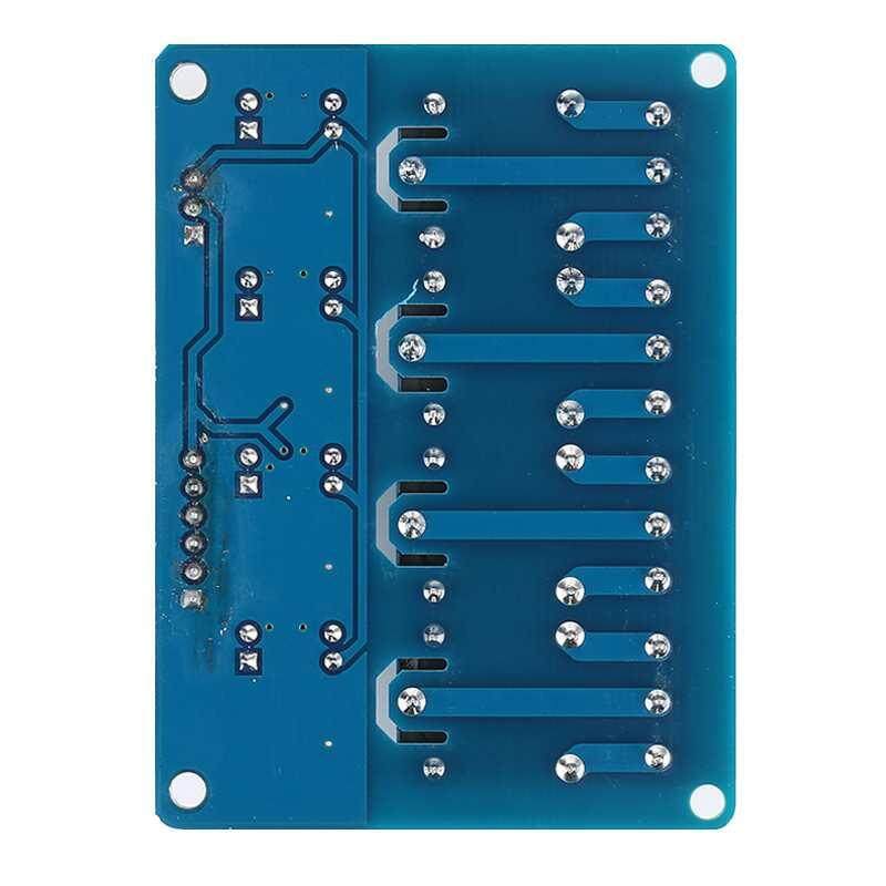 Bảng giá XJING 7*5.3 mm 5V 4 Channel Optocoupler Relay Board Module PLC Control LED for Arduino PIC ARM DSP AVR Easy Installation - intl Phong Vũ