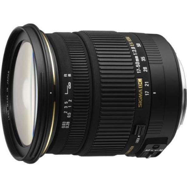 SIGMA 17-50 Mm F/2.8 EX DC HSM FLD Lensa Standar Apertur untuk Sony Digital DSLR Kamera-Versi Internasional (TANPA JAMINAN) -Internasional