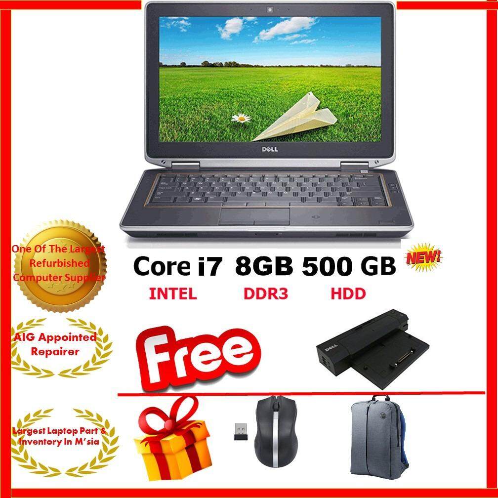 Dell Latitude E6430 core i7 2.9ghz /8GB /500GB /W7PRO Laptop Notebook (Factory Refurbished)+ 6 Month Warranty ( Super Deal) Malaysia