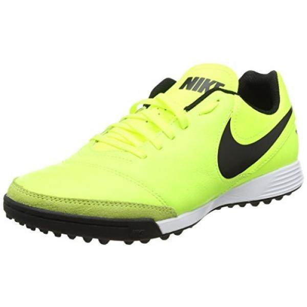 Nike Mens Tiempo Genio II Leather TF Turf Soccer Cleat Volt - intl