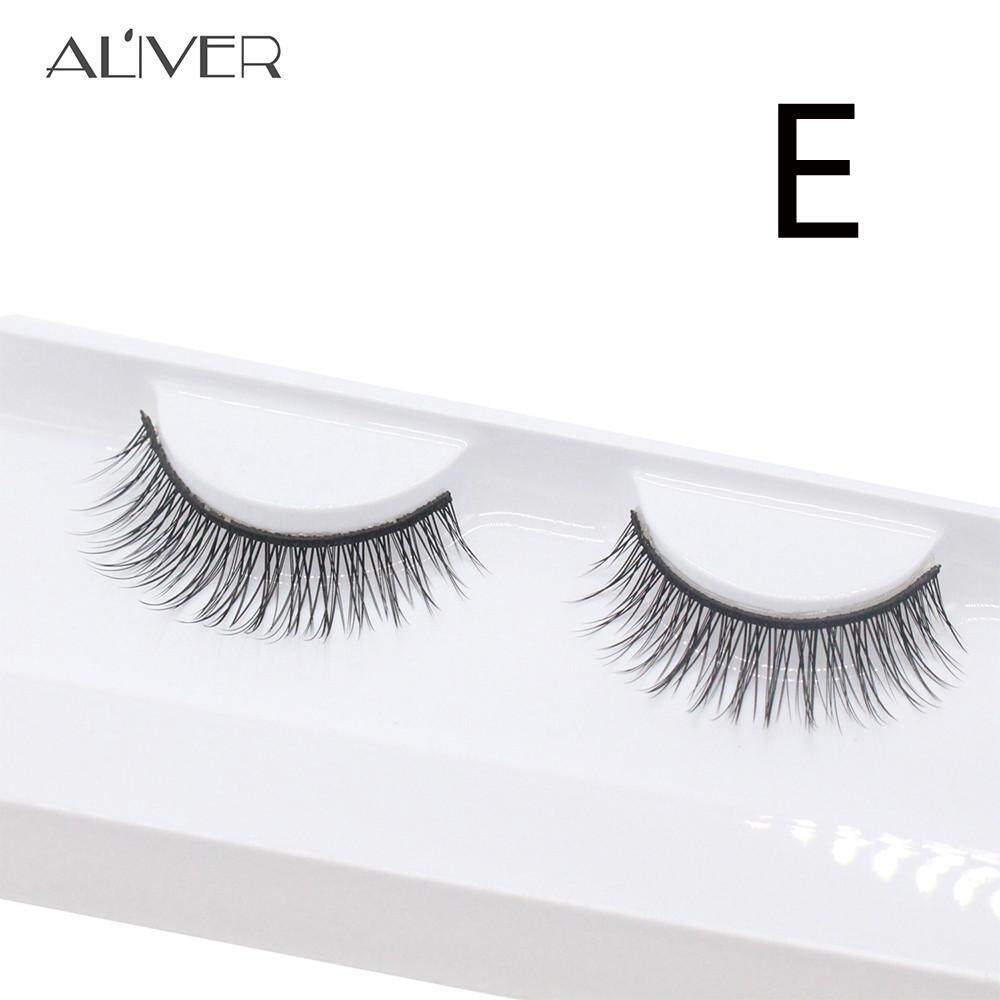 Jual Seksi Modis 1 Pasang Pesta Salib Panjang Tebal Bulu Mata Palsu Hitam Tali Palsu Mata Lashes Foxloom-Internasional