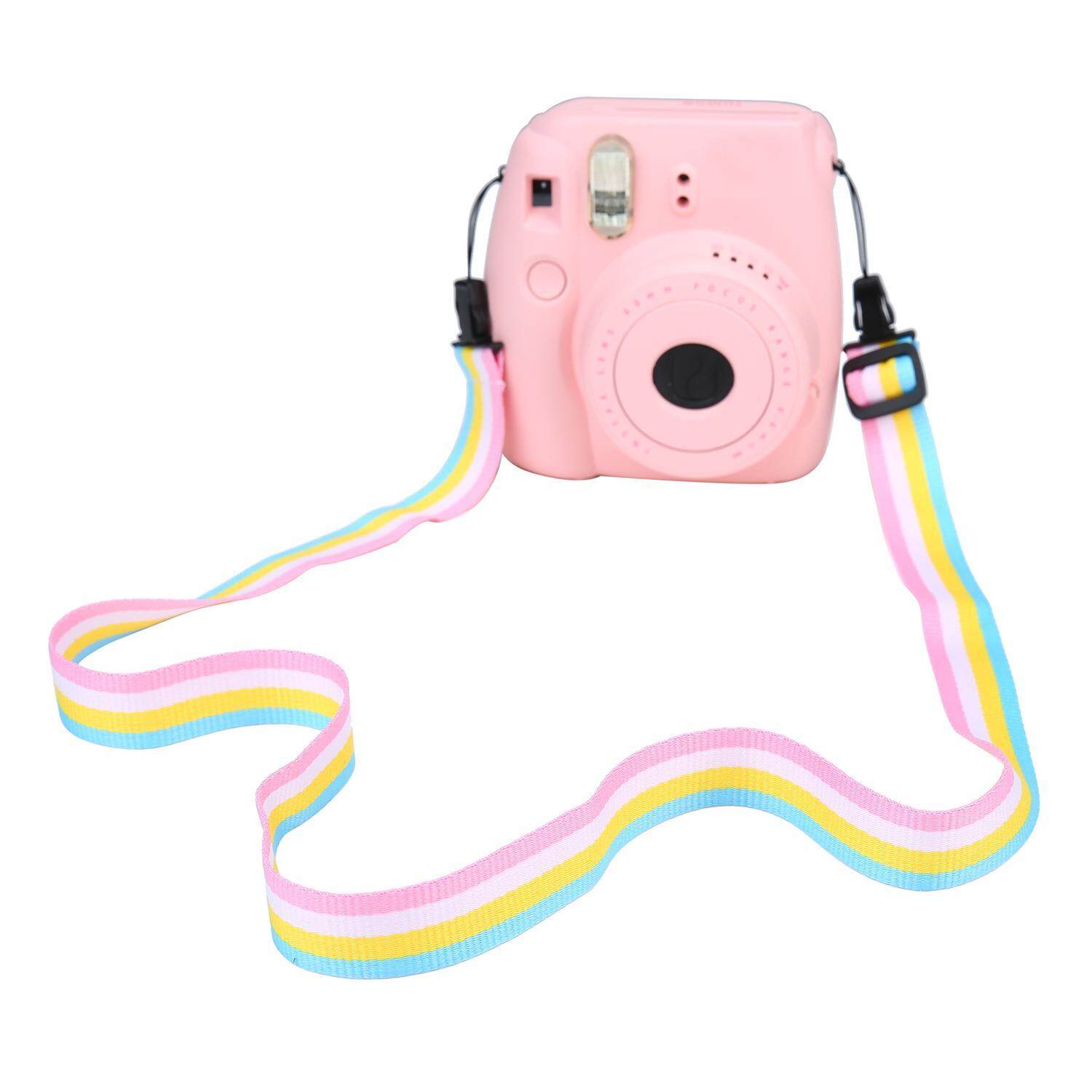 xiteng Adjustable Camera Neck Shoulder Strap Belt For Digital Camera / Fujifilm Instax Camera Mini 8 / Mini 8+ / Mini 7s / Mini 25 / Mini 26 /Mini 50s / Mini 90, Sky Blue