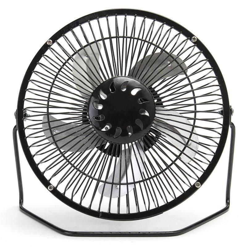 Bảng giá 8INCH USB Iron Fan Powered For 5W Solar Panel Outdoor Home Cooling Ventilation - intl Phong Vũ