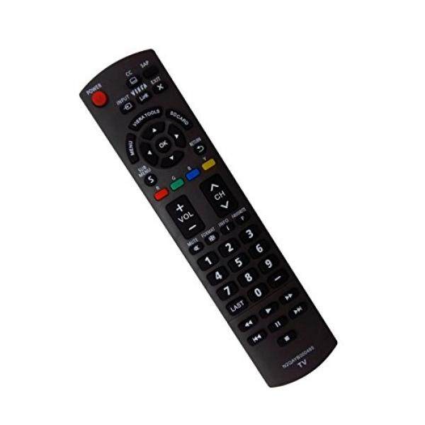 Econtrolly Diganti N2QAYB000485 Pengendali Jarak Jauh untuk Panasonic LCD Plasma TV TC-32LX24 TC-42LD24 TC-42LS24 TC-42PX24 TC-50PS24 TC-50PX24 TC-L22X2 TC-L32C22 TC-L32U22 TC-P58S2 TC-P65S2 TC-42PX34 -Intl