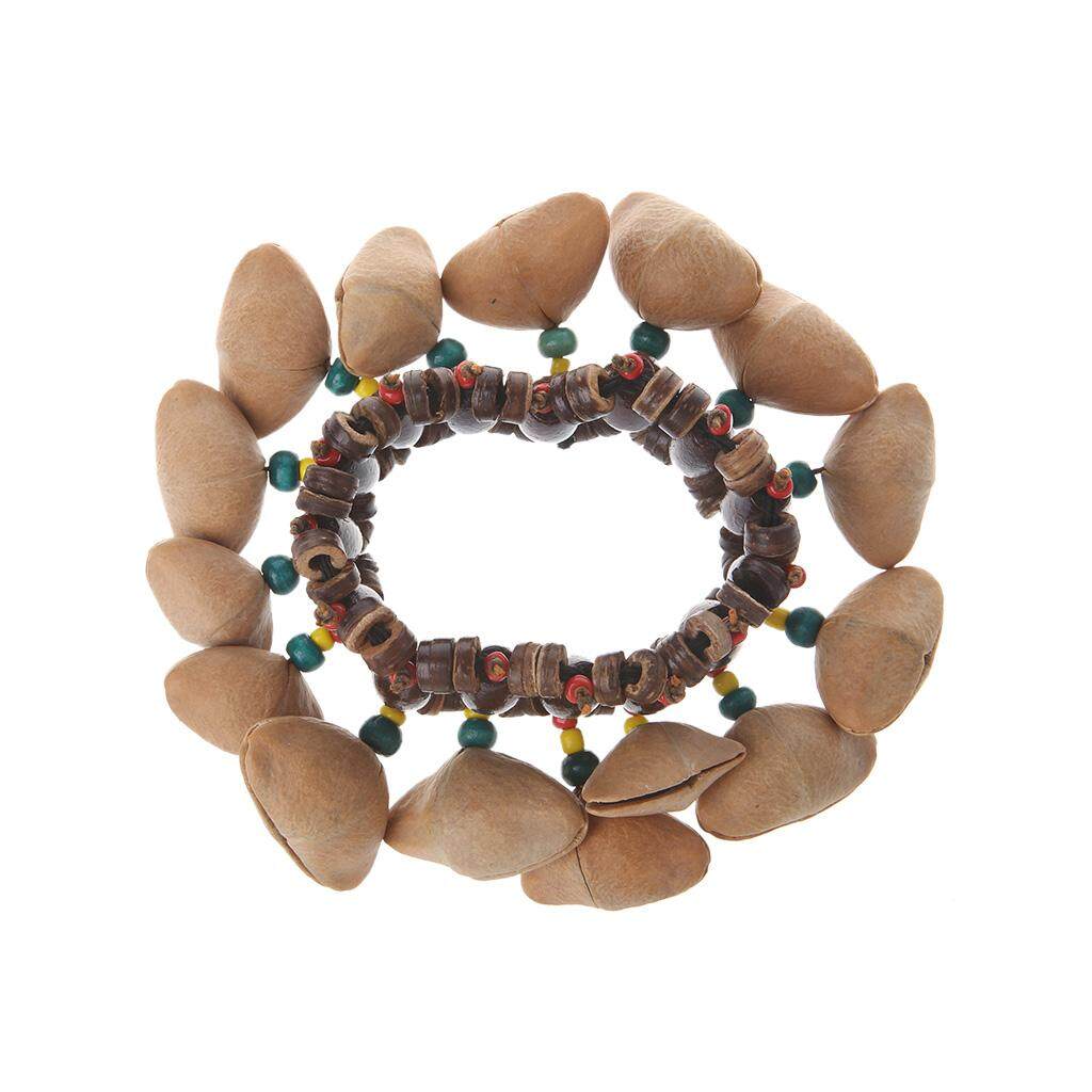Buatan Tangan Kacang Cangkang Gelang Handbell untuk Drum Afrika Conga Aksesoris-Internasional