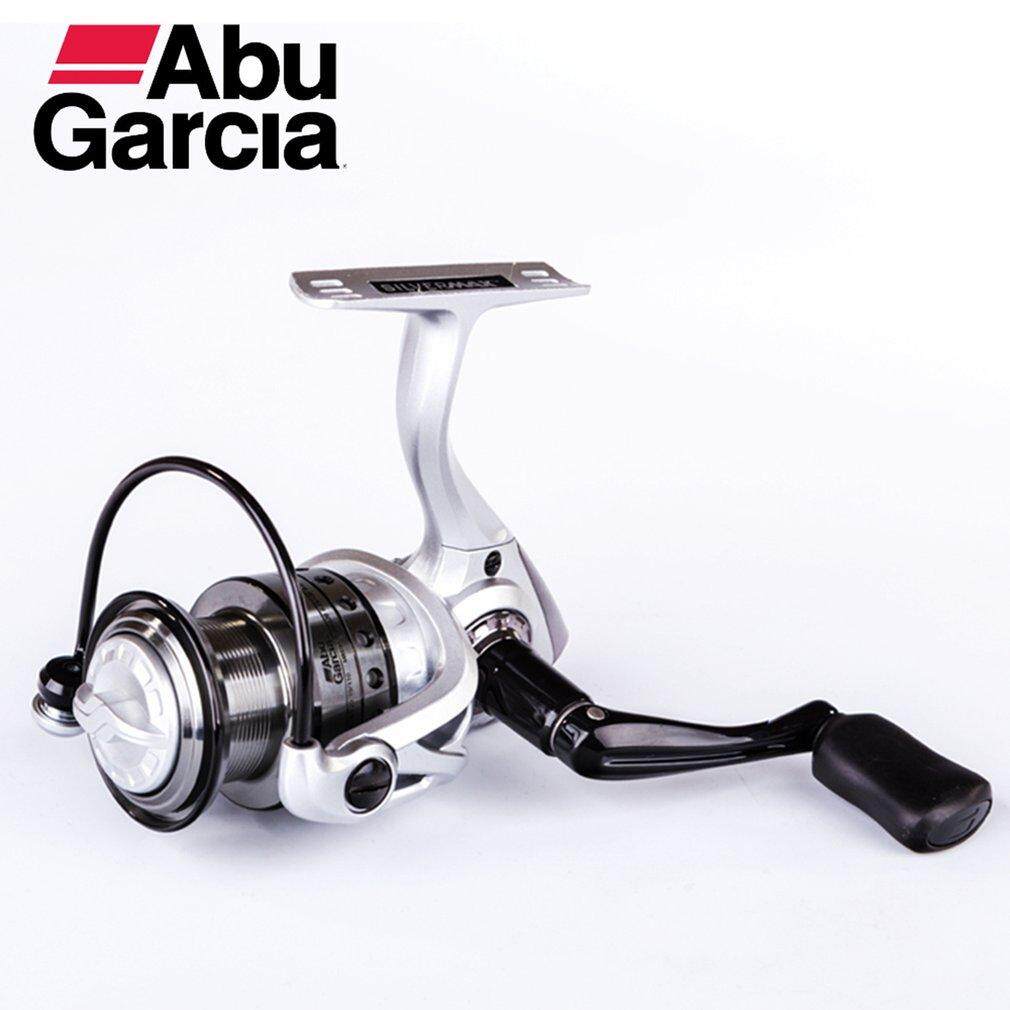 Makeac Abu Garcia Smaxsp 500 Berputar Reel Pancing 5 + 1BB Air Laut Reel Putih & Perak-Intl