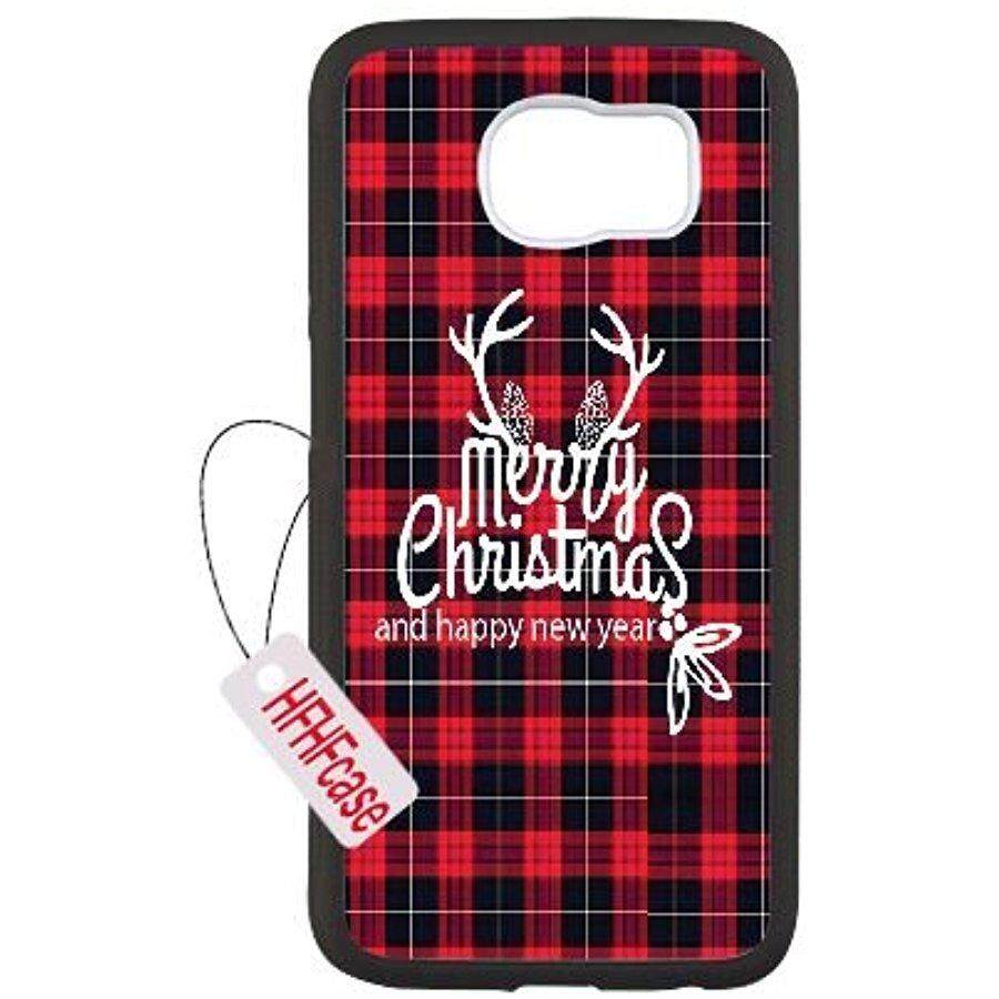 Hfhf Case Telepon Murah Case untuk Samsung Galaksi S6, selamat Hari Natal dan Selamat Tahun Baru Samsung Galaksi S6 Ponsel Case-Internasional