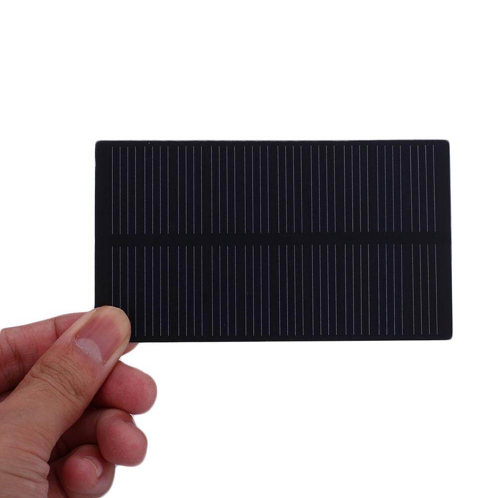 Monocrystalline ซิลิคอนความดันพลังงานแสงอาทิตย์โซล่าเซลล์ 1 วัตต์ 5 โวลต์เรซิ่นสีดำ - นานาชาติ