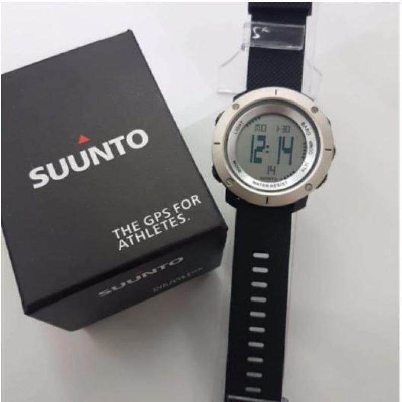 SUUNTO Spartan Sport Wrist HR Multisport Black Silver Watch Malaysia
