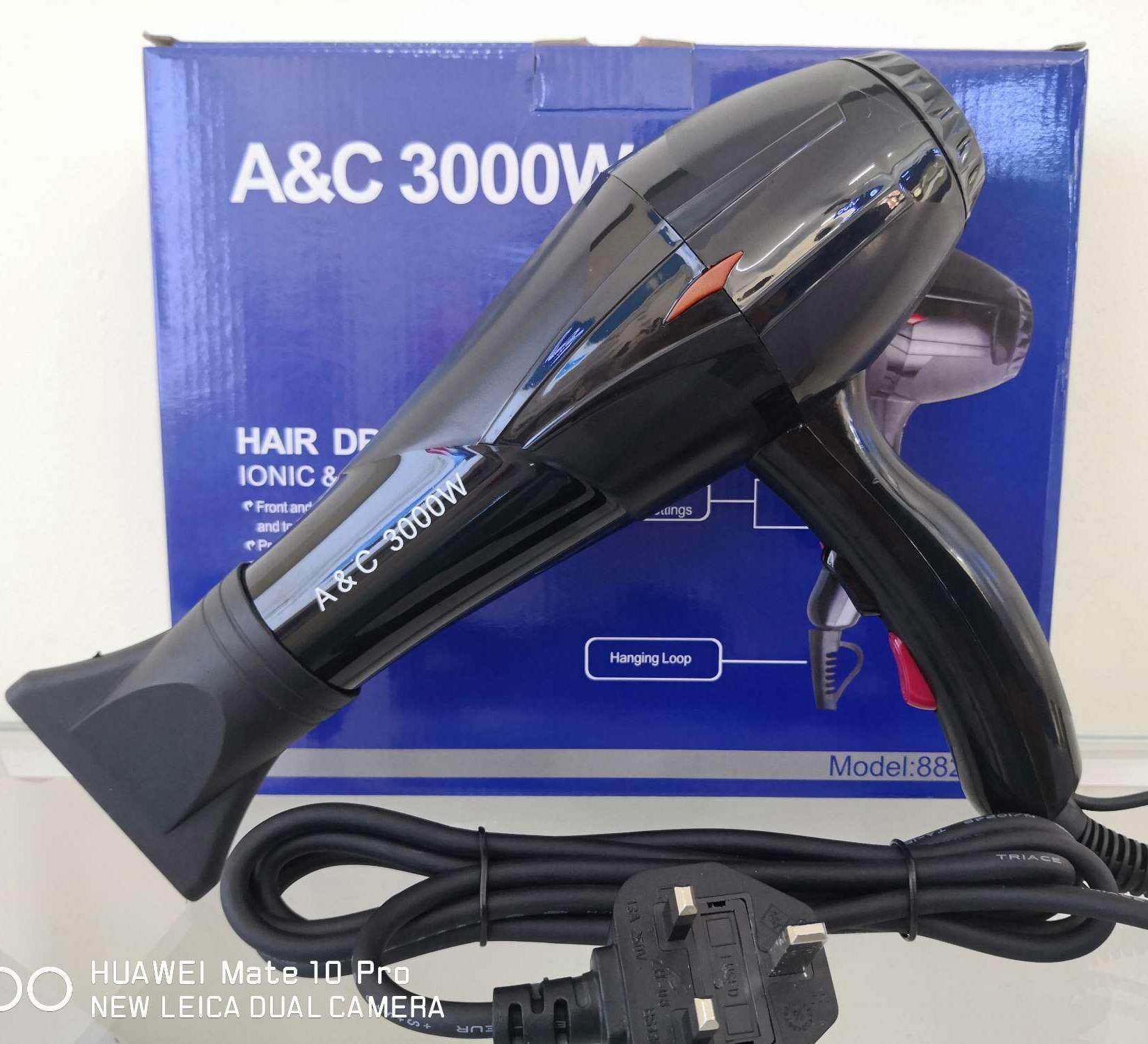 A&C 3000W Ionic Professional Salon Hair Dryer