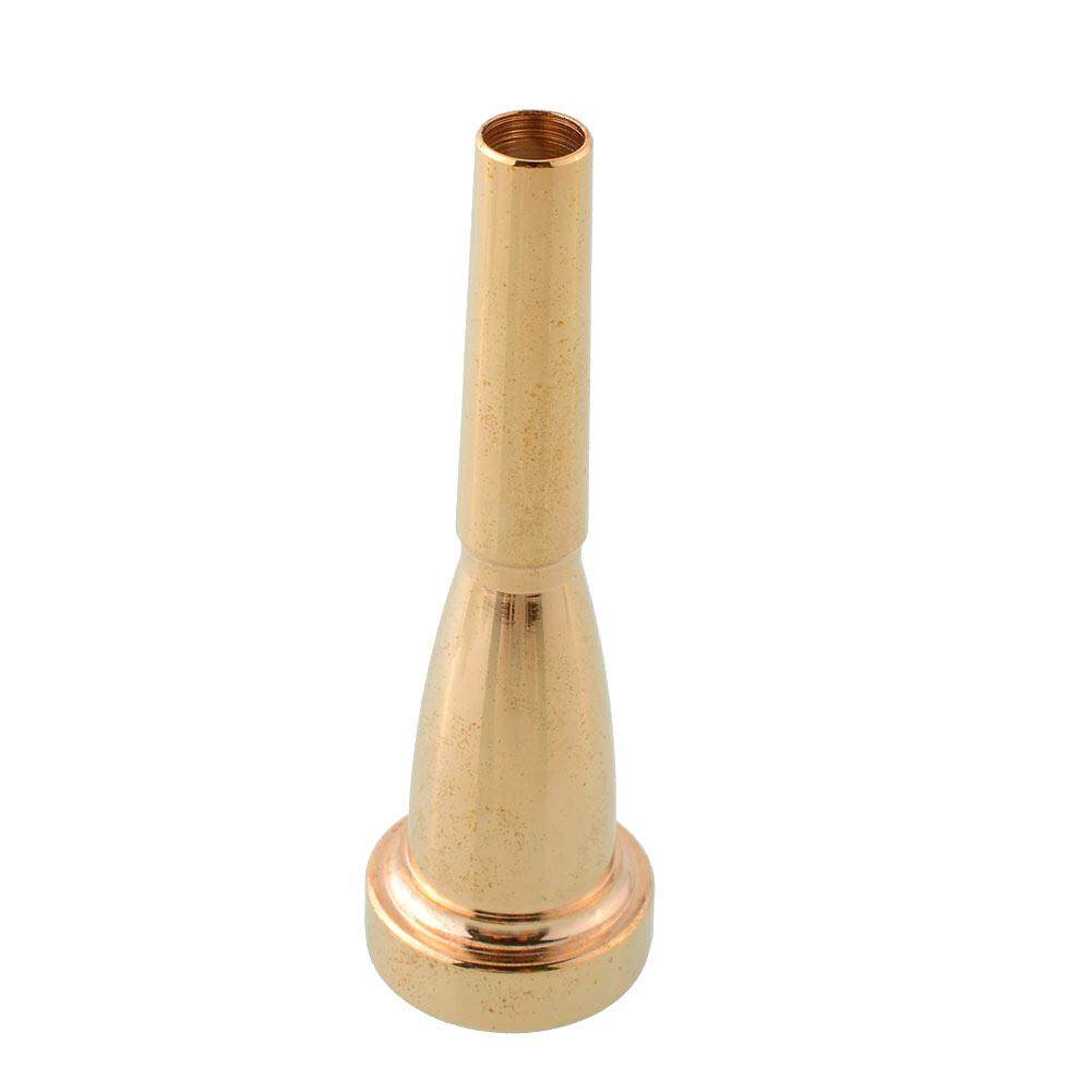 Acelit Hot Music Trumpet Mouthpiece 3C Size Bullet Golden For Bach Conn School Student