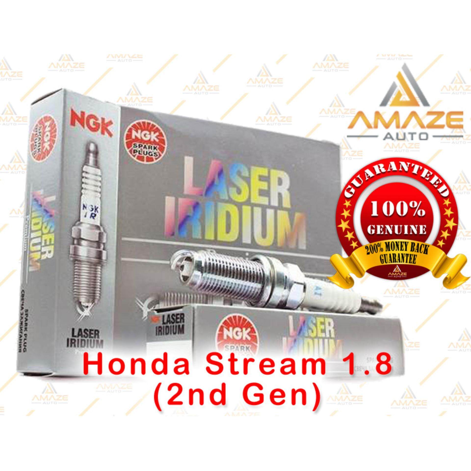 NGK Laser Iridium Spark Plug for Honda Stream 1.8 (2nd Gen)