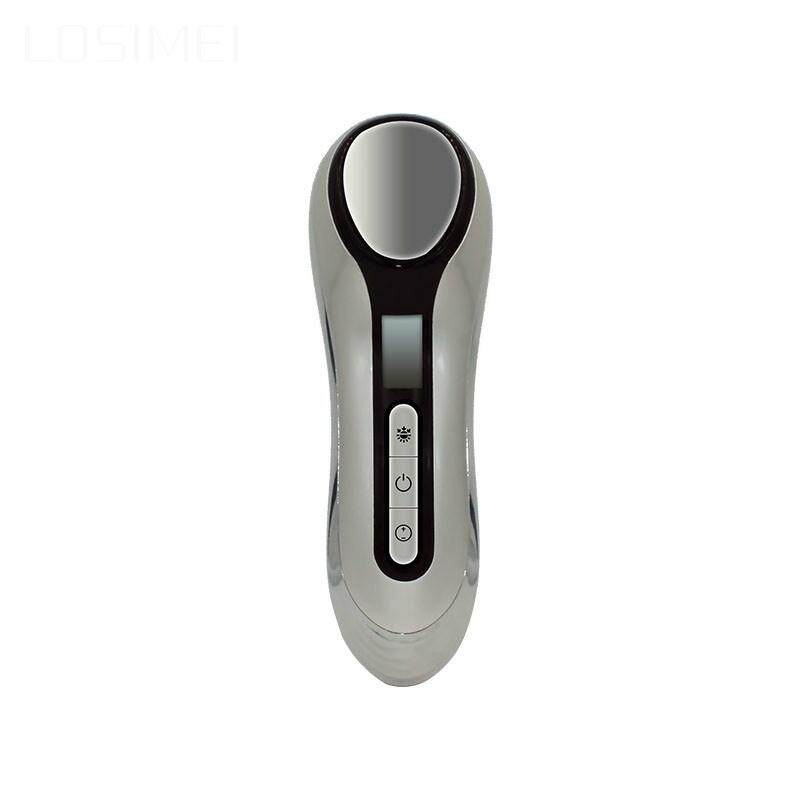 Ultrasonic Facial Pore Cleaner Ultrasound Therapy Skin Scrubber Galvanic Ion Exfoliator Massager Face Lifting Spa Beauty Machine - intl