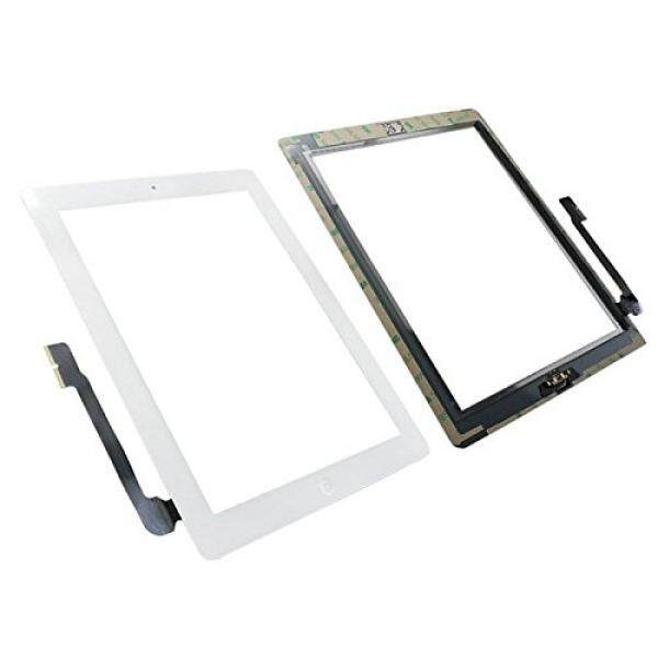 Aksesoris Penggantian Tesco Putih Sentuh Layar Digitizer Majelis Lengkap Menu Tombol Rumah untuk Apple iPad 3 3rd Generasi A1416 A1403 a1430-Internasional