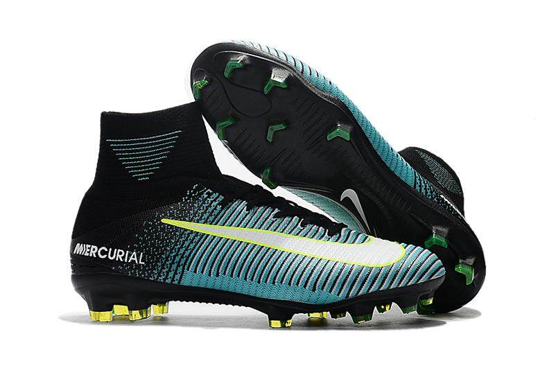 Baru Arrival Sepatu Sepak Bola Pria Superfly Sepak Bola Sepatu Tinggi Pergelangan Kaki Berlian FG Asli Anak-anak Luar Ruangan Latihan Bot Cleats Grosir- internasional
